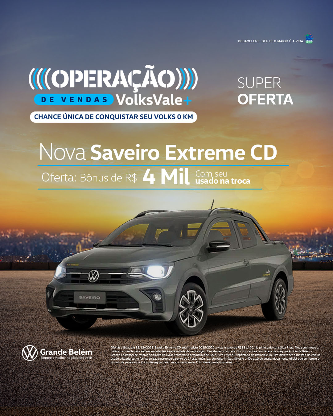  Nova Saveiro EXTREME CD