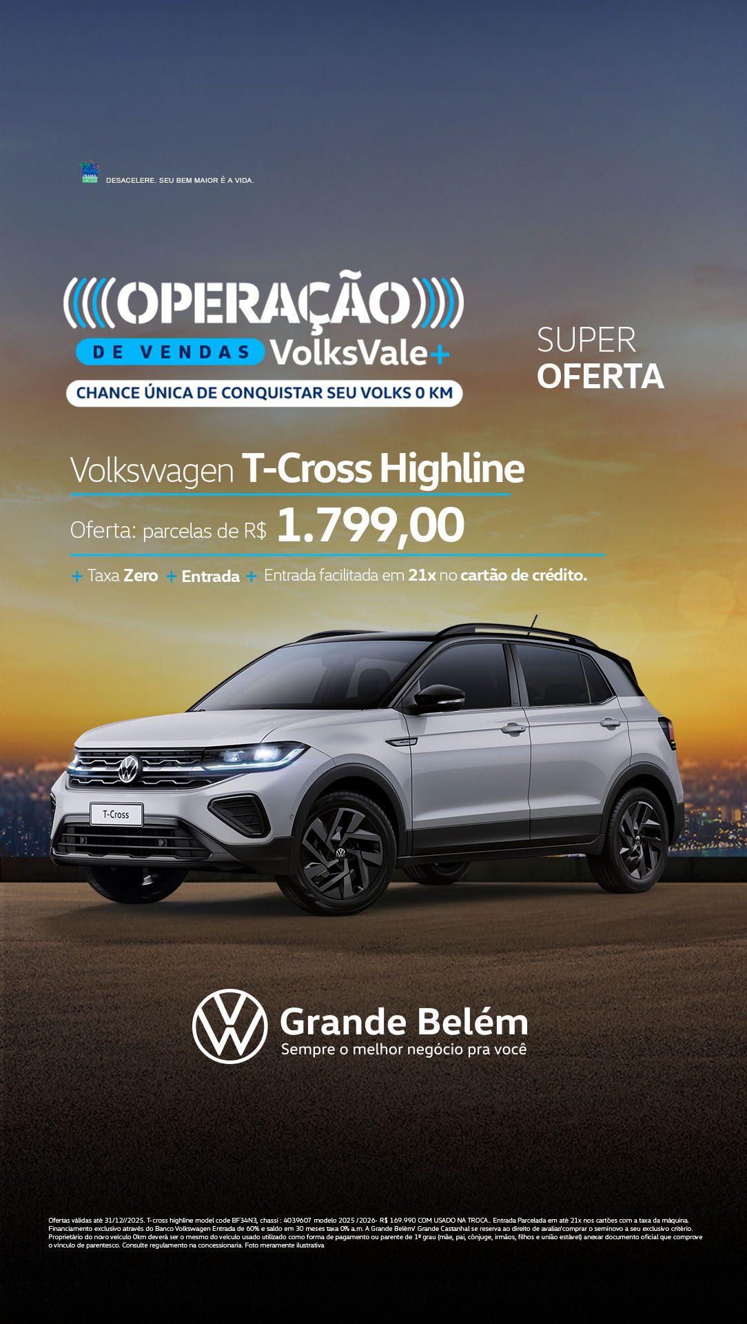 NOVO T-CROSS HIGLINE