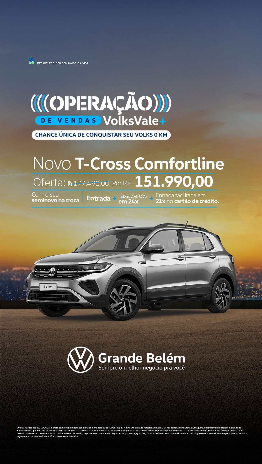 NOVO T-CROSS COMFORTLINE